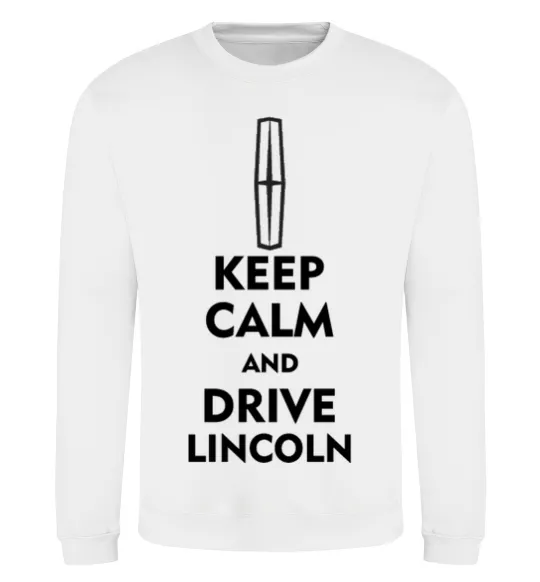 Свитшот Drive Lincoln Белый фото