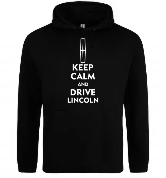 Мужская толстовка (худи) Drive Lincoln Черный фото