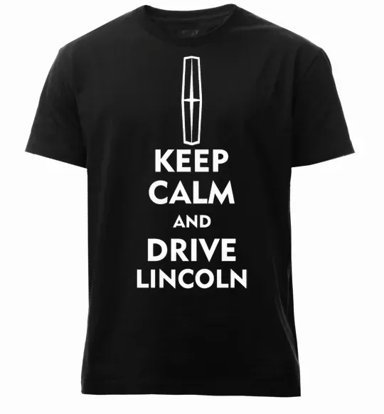 Мужская премиум футболка Drive Lincoln Черный фото