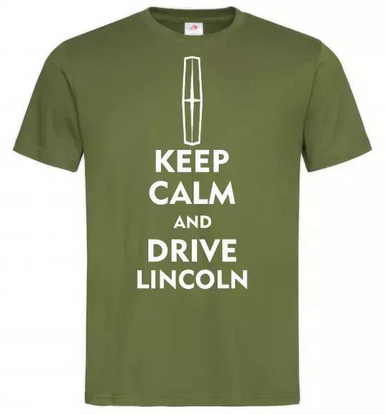 Мужская футболка Drive Lincoln Оливковый фото