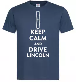 Чоловіча футболка Drive Lincoln Темно-синій фото