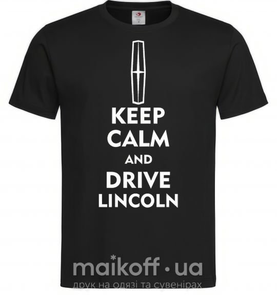 Чоловіча футболка Drive Lincoln Чорний фото
