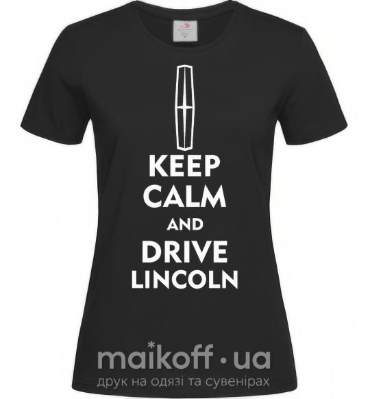 Женская футболка Drive Lincoln Черный фото