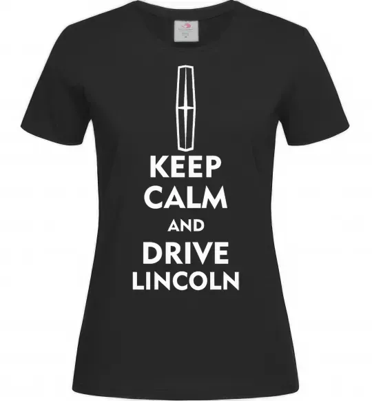 Женская футболка Drive Lincoln Черный фото