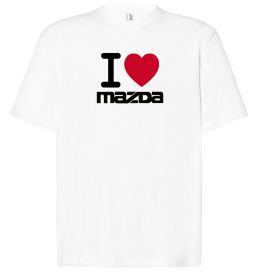 Футболка Оверсайз I Love Mazda