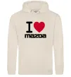 Женская толстовка (худи) I Love Mazda Таш Женская толстовка (худи) I Love Mazda Таш фото
