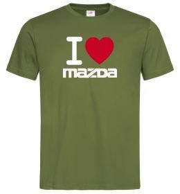 Мужская футболка I Love Mazda Мужская футболка I Love Mazda