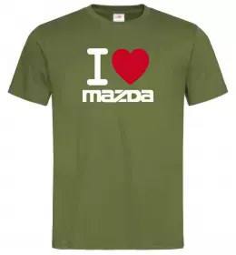 Мужская футболка Mazda one love Белый фото