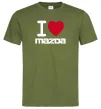 Мужская футболка I Love Mazda Оливковый Мужская футболка I Love Mazda Оливковый фото