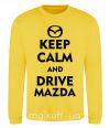 Світшот Drive Mazda Сонячно жовтий фото