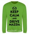 Свитшот Drive Mazda Лаймовый фото