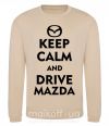 Свитшот Drive Mazda Песочный фото