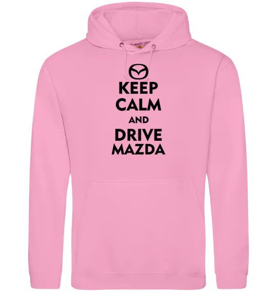 Чоловіча толстовка (худі) Drive Mazda Рожевий фото