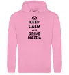 Чоловіча толстовка (худі) Drive Mazda Рожевий фото
