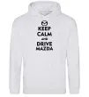 Чоловіча толстовка (худі) Drive Mazda Сірий меланж фото