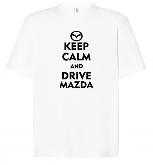 Футболка Оверсайз Drive Mazda Белый фото