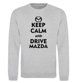 Світшот Drive Mazda Сірий меланж фото
