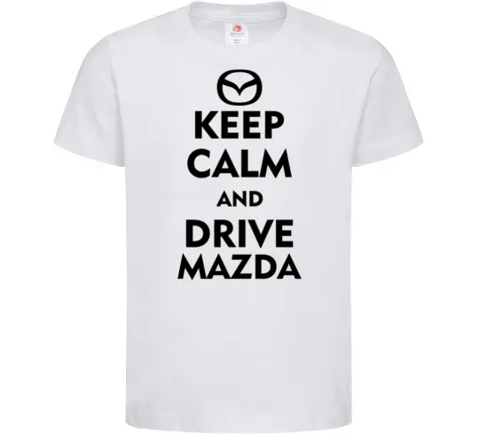 Детская футболка Drive Mazda Белый фото