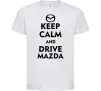 Детская футболка Drive Mazda Белый фото