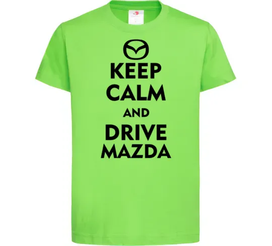 Детская футболка Drive Mazda Лаймовый фото