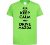 Детская футболка Drive Mazda Лаймовый фото