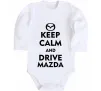 Детский боди Drive Mazda Белый фото
