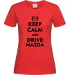 Женская футболка Drive Mazda Красный Женская футболка Drive Mazda Красный фото