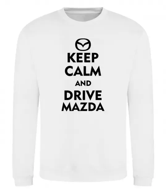 Свитшот Drive Mazda Белый фото