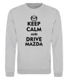Свитшот Drive Mazda Серый меланж фото