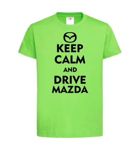 Дитяча футболка Drive Mazda Лаймовий фото