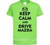 Детская футболка Drive Mazda Лаймовый фото