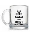 Чашка стеклянная Drive Mazda Прозрачный фото