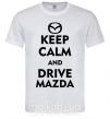 Мужская футболка Drive Mazda Белый фото