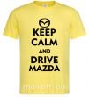 Чоловіча футболка Drive Mazda Лимонний фото