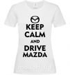 Женская футболка Drive Mazda Белый фото