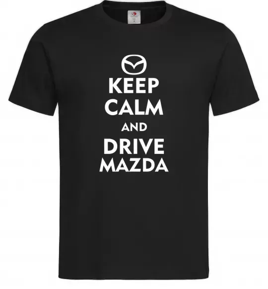 Мужская футболка Drive Mazda Черный фото