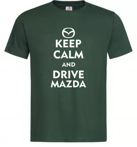 Мужская футболка Drive Mazda Темно-зеленый фото