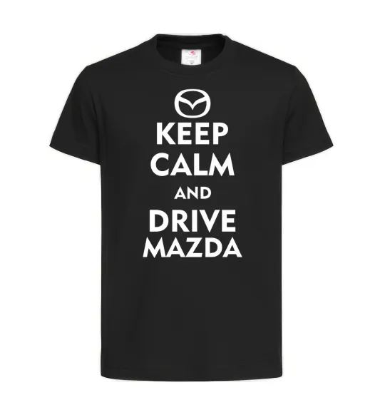 Дитяча футболка Drive Mazda Чорний фото