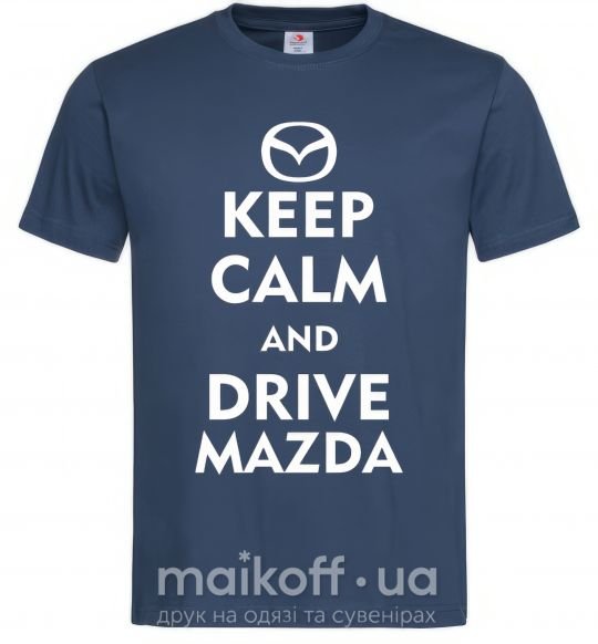 Мужская футболка Drive Mazda Темно-синий фото