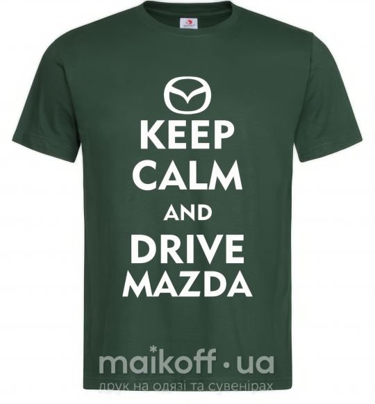 Мужская футболка Drive Mazda Темно-зеленый фото