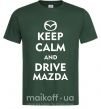 Чоловіча футболка Drive Mazda Темно-зелений фото