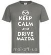 Чоловіча футболка Drive Mazda Графіт фото