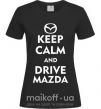 Жіноча футболка Drive Mazda Чорний фото