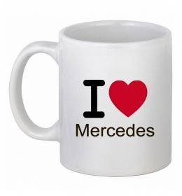 Чашка керамічна I Love Mercedes Чашка керамічна I Love Mercedes