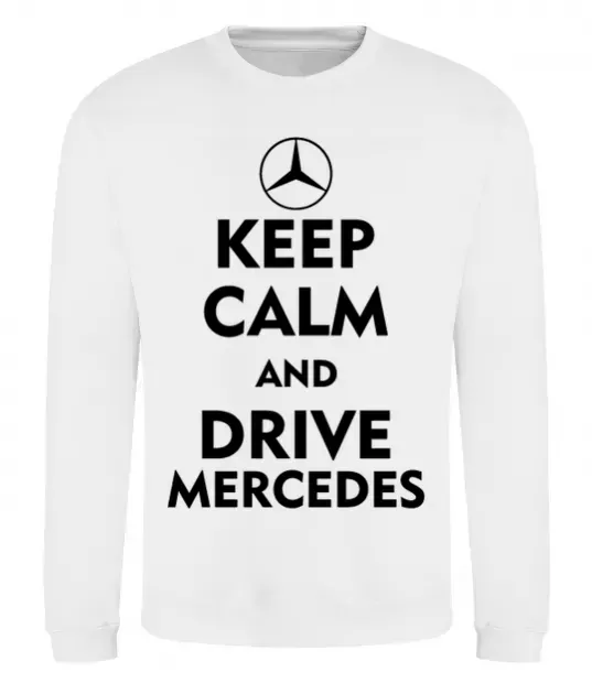 Світшот Drive Mercedes Білий фото