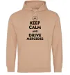 Чоловіча толстовка (худі) Drive Mercedes Пісочний Чоловіча толстовка (худі) Drive Mercedes Пісочний фото