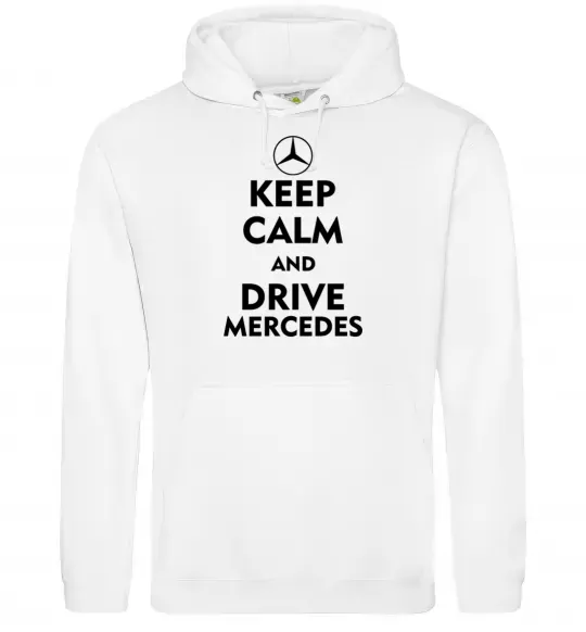 Жіноча толстовка (худі) Drive Mercedes Білий фото