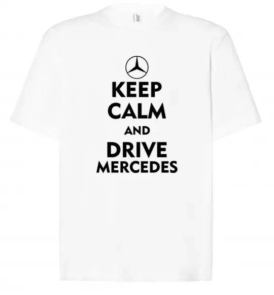 Футболка Оверсайз Drive Mercedes Белый фото