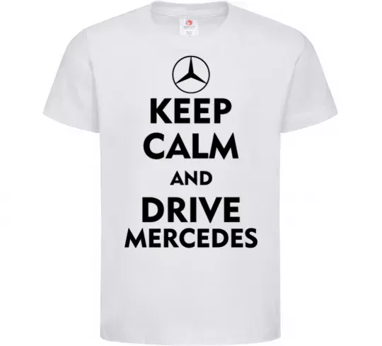 Дитяча футболка Drive Mercedes Білий фото
