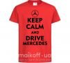 Дитяча футболка Drive Mercedes Червоний фото